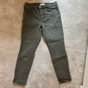LOFT Sage Green Denim Pants - Size 6 (28)